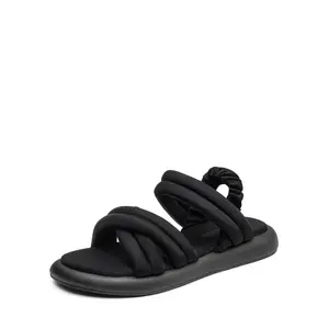 DREAM PAIRS Women's Artemis Strappy Cross-Strap Flat Sandals for Women, Stylish Design Casual Shoe, Comfortable Daily Walking Footwear