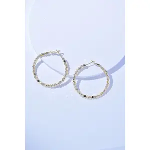 Alloy Hoop Earrings