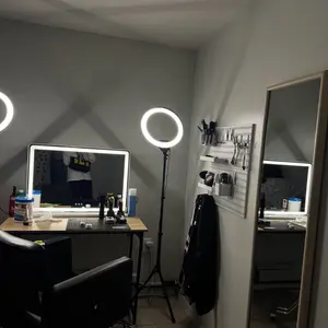 Stylist Chair Salon Chair for Hair Stylist with Heavy Duty Hydraulic Pump 360 Degrees Rolling Swivel Max Load Weight 330 Lbs