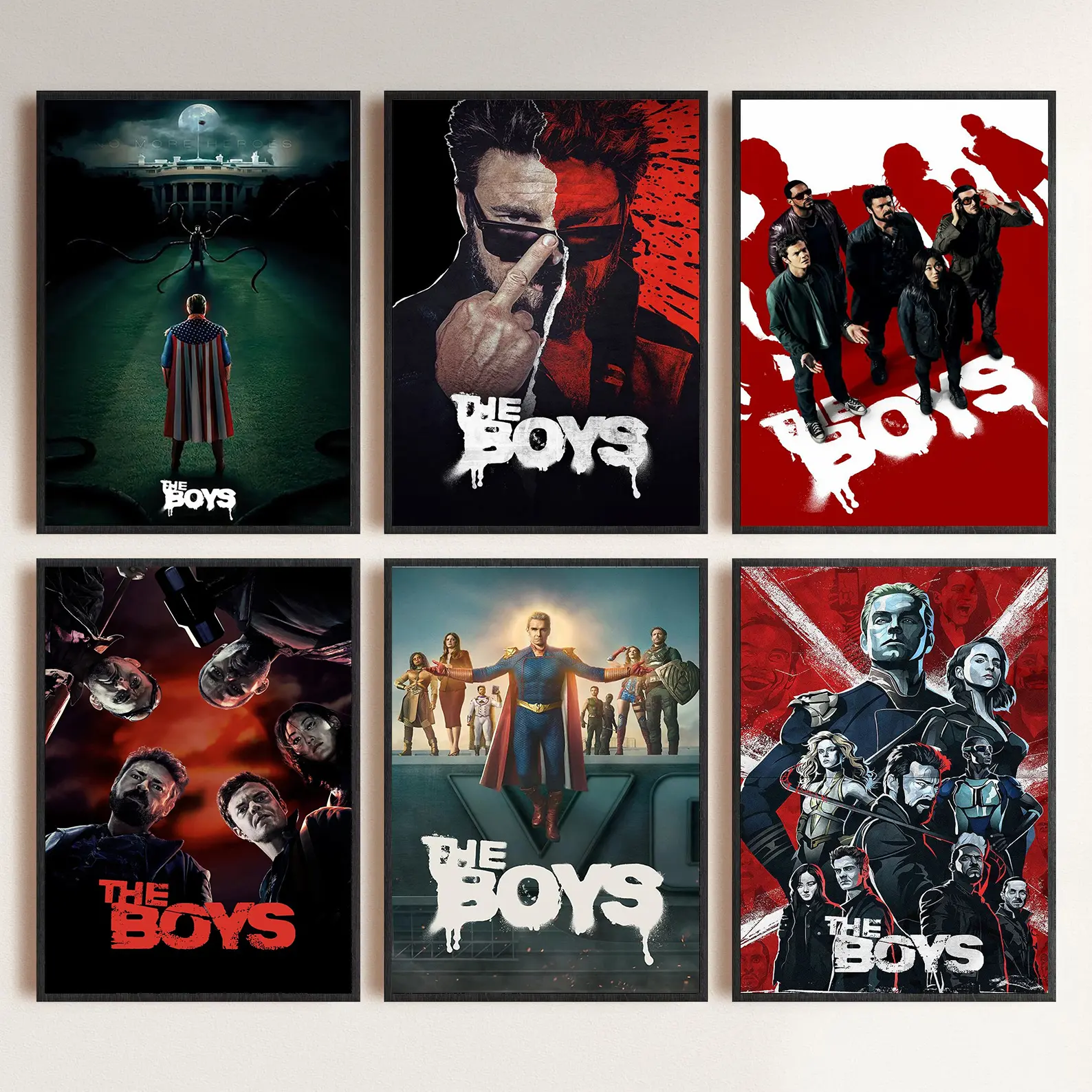 The Boys Gifts Printed Signed Autograph Picture for TV Memorabilia Fans poster The boys poster Framed and Unframe poster