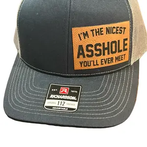 Nicest A$$hole Leather Patch for Fashion Accessory