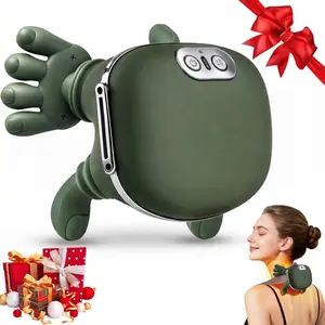 Shoulder Massager Electric Cervical Massager Bionic HandHeating Wireless Portable 4D Kneading Massage for Pain Relief deep Tissue，Leg Neck & Back Massager & Lightweight 2026 (Upgraded Version) Gift