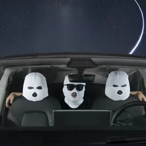 Universal Car Headrest Cover Set, Fun and Quirky Design, and Options, Comfortable Fit for All Seats, Easy Installation