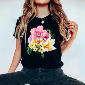 Flowers of Nicaragua - Floral Nicaragua T-Shirt