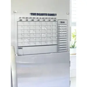 Acrylic Monthly Planner – Dry Erase Wall Calendar for Home & Office