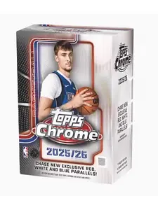 2025/26 Topps Chrome Basketball Blaster Box Trading Cards