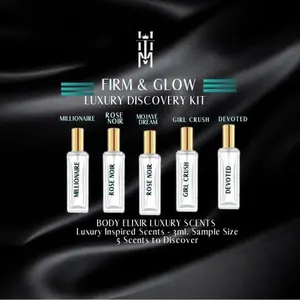 Discovery Kit Perfume Oils – Undiluted Luxury Perfume Oil, Rich & Long-Lasting Unisex Scent | 1oz