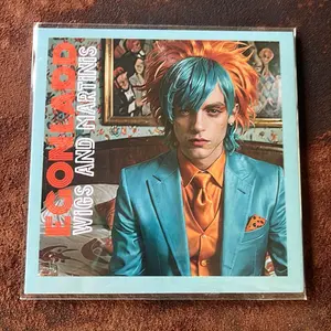 Egon Ladd Wigs and Martinis Compact Disk CD - Music Album featuring 8 original songs