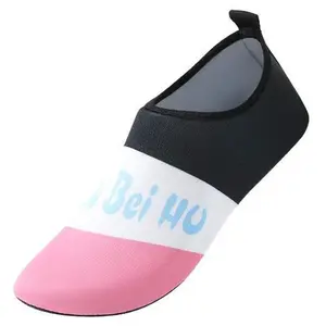 Unisex Beach Yoga Shoes Men Women Non Slip Anti Cut Soft Skin Friendly Barefoot Wading Shoes Lightweight Quick Dry Water Sports Socks Sandal