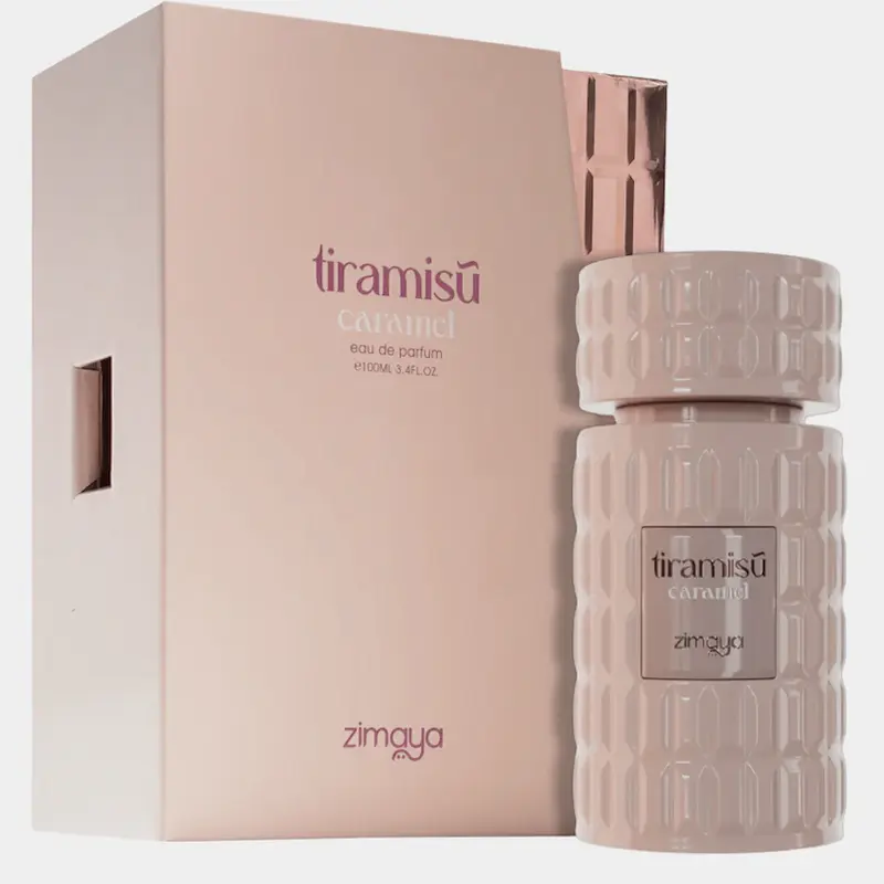 Zimaya Tiramisu Caramel Eau de Parfum Spray, 3.4 Ounce Perfume Fragrance for Men and Women