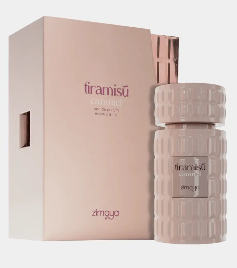 Zimaya Tiramisu Caramel Eau de Parfum Spray, 3.4 Ounce Perfume Fragrance for Men and Women