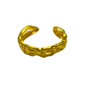 RELLY-JEWELRY (SZ002) Fashion Trends for Women or Men  Hammered Bangle Bracelet