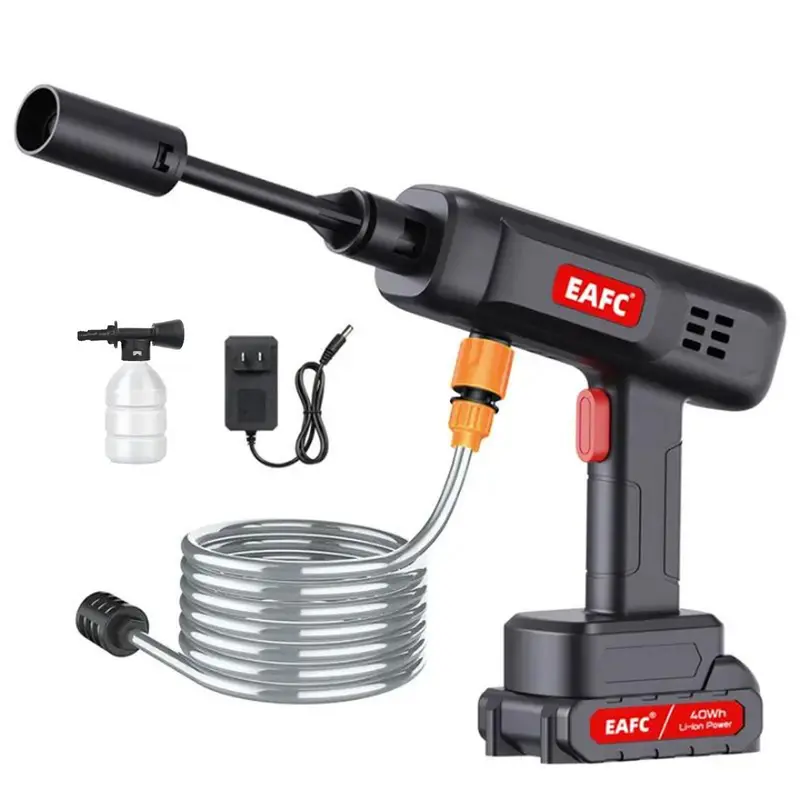 High Pressure Car Washing Tool, Multi-functional Rechargeable High Pressure Car Washing Machine, Pressure Washer Wand, Car Wash Equipment, Cordless Pressure Washer, Pressure Washer Handheld, Car Wash Tools