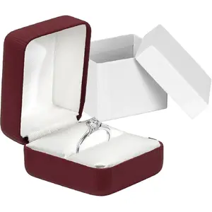 Leather Ring Box for Proposal, Engagement ring box|   holder ring Display case, wedding ring box, Anniversary, Valentine's Day, Ring  box for All rings, , ,