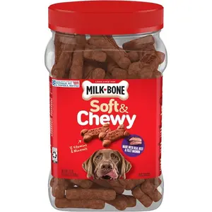 Soft & Chewy Dog Treats – Beef & Filet Mignon Flavor Training Snacks for Dogs (25 oz)