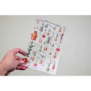Alchemy Bottles Sticker Sheet
