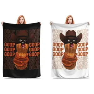 Arc Raiders Burnt Peanut Goop Meme Blanket, Lightweight Flannel Fleece Microfiber Plush Throw Blanket, Super Soft Cozy Bed Sofa Couch Blanket, All-Season Travel Camping Home Decor Rug, Gaming Fans Gift