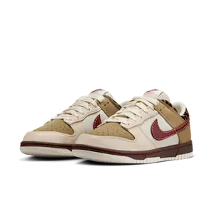 Nike Dunk Retro Classic Comfort Low-Top Sneakers Women's Beige/Red Sports Shoes Footwear Athletic ballerina shoes lipstick house white official shoes 2007 trending shoes