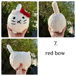 Cute Handmade Crochet Loaf Cats