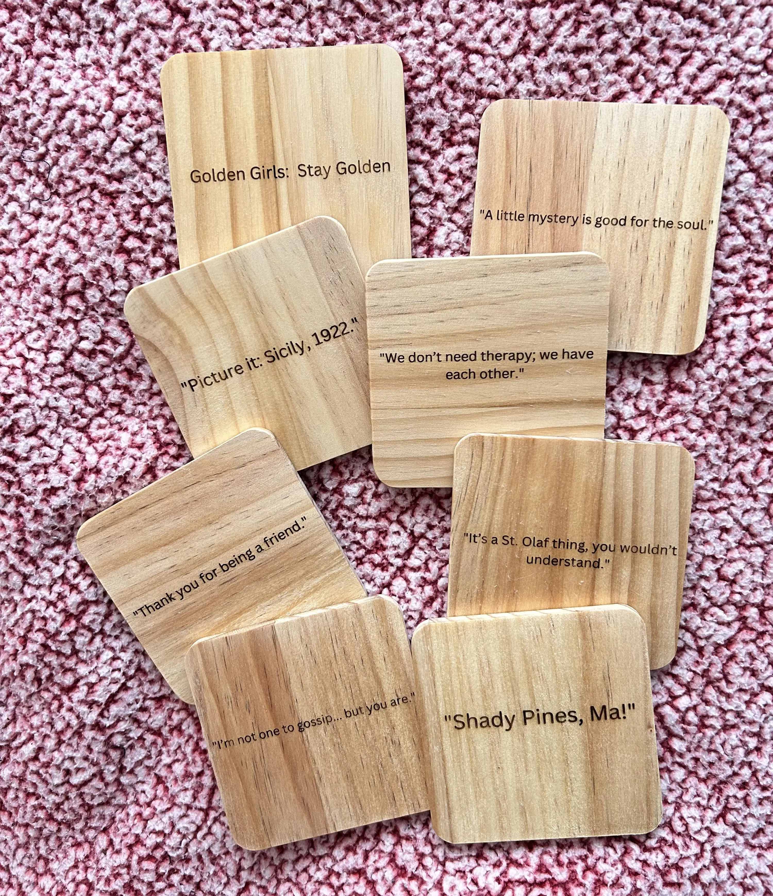 Wooden Coasters