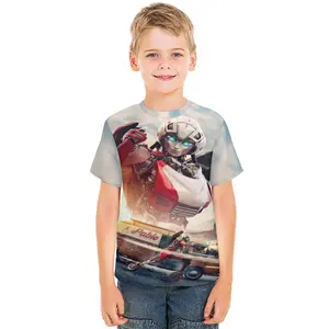 Young Girl's and Boy's Transformers Graphic Tees,Back To School Clothes Girls, Black Round Neck Print T-Shirts, Machine Washable, Suitable For Outdoor Sports A0927-97