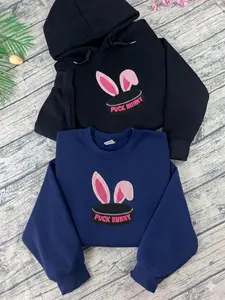 Hannah Wells Off Campus Puck Bunny Embroidered Hoodie, Briar University Hockey Sweatshirt, Puck Me Baby Bookish Merch, Sports Romance Gift Booktok Shirt