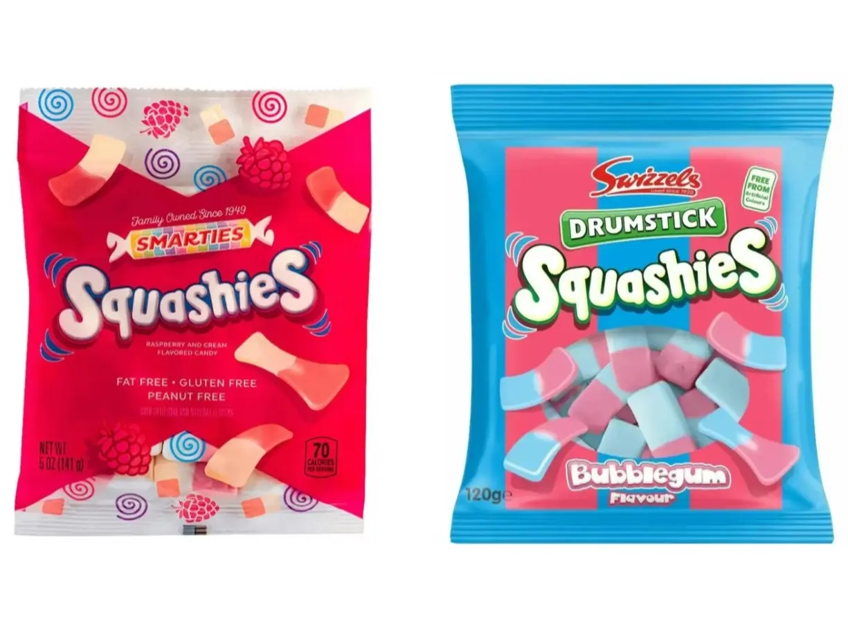 Smarties Squashies and Squashies Drumstick - Bubblegum Flavor Candies( 2 PACK) Smarties Squashies and Squashies Drumstick - Bubblegum Flavor Candies( 2 PACK)