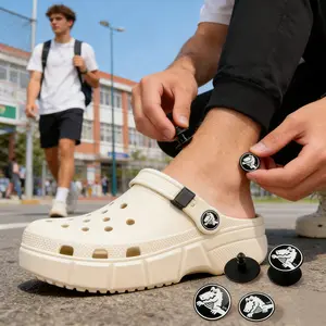 100pcs High-Quality Replacement Side Buckles for Shoes, Durable and Stylish, Ideal for Daily Wear, Commuting, Outdoor Activities