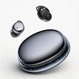 Wireless Sleep Earbuds, Mini Invisible In-Ear Earphones, Bluetooth 6.0, Zero-Pressure Ultra-Light Earbuds, Noise Isolation Headphones, Ideal for Side Sleepers, Travel & Daily Use