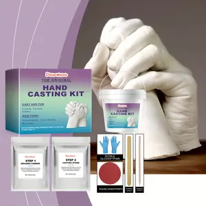 A Kit for Creating Handprints for Couples - a Keepsake That Leaves a Lasting Mark. This Romantic Hand Mold Kit Is Ideal for Gifting to Your Partner on Special Occasions Like Anniversaries, Valentine'S Day