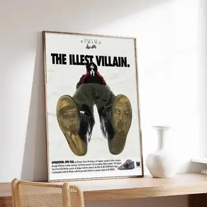MF DOOM The Illest Villain Poster, Gift Poster