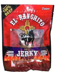 Fuego El Ranchito Crunchy Beef Jerky Net Wt. 2 oz