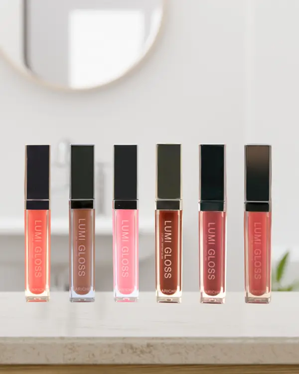 Lumi Gloss - LED Light Lipgloss with Mirror  Lipstick Makeup