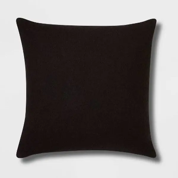 Threshold Boucle Colorblock Decorative Throw Pillow - Euro Square Size, 1-Piece Zippered Cover