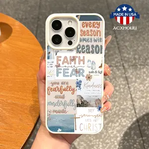 Premium Magnetic Case for iPhone11/12/13/14/15/16/promax Faith and Inspiration Collage MagSafe Ready,Anti-Fall,Ultra-Thin Design Perfect for Everyday Use