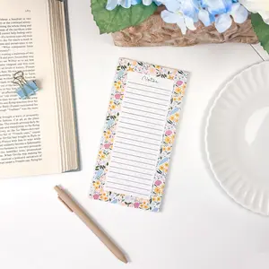 Petals and Shells Notepad | 4”x8” 50 Sheets