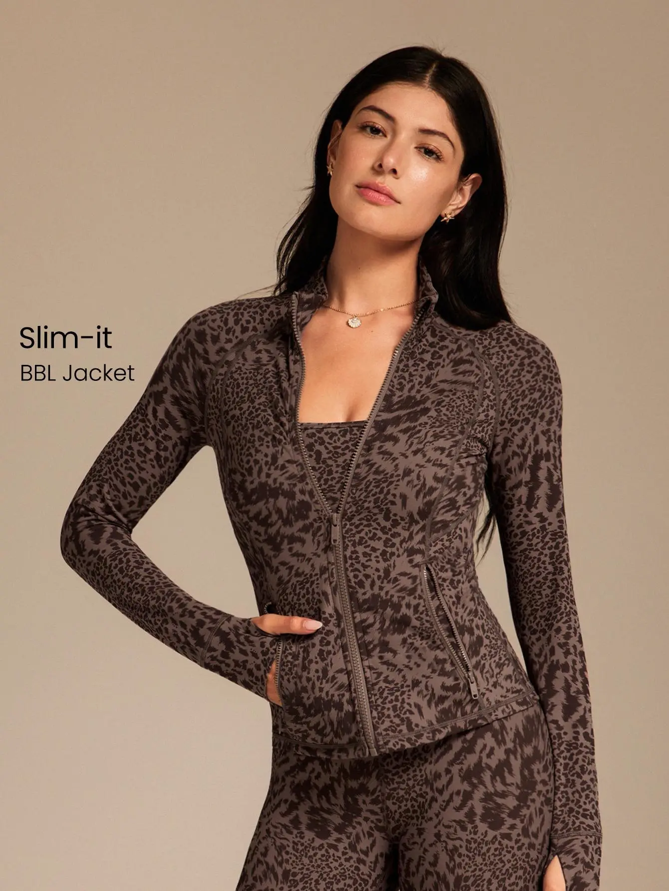 GLOWMODE Brown Leopard Collection 【Buy Separately】with Jacket/ Tank Top/ Leggings/ Accessories GLOWMODE Brown Leopard Collection 【Buy Separately】with Jacket/ Tank Top/ Leggings/ Accessories