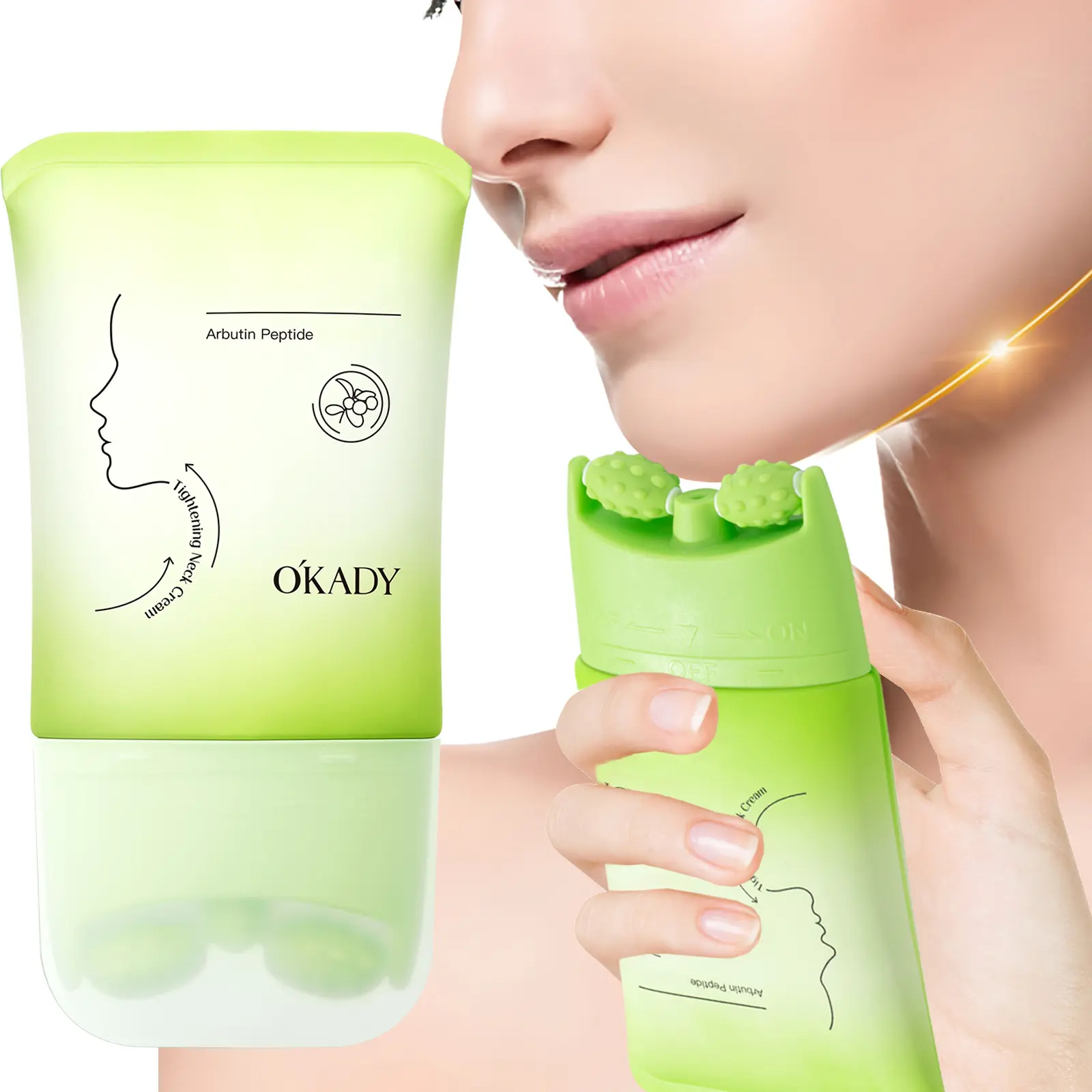 Peptide Firming Neck Cream Hydrating Neck Care Treatment Moisturising Formula for Smooth & Nourished Looking Skin Daily Skincare