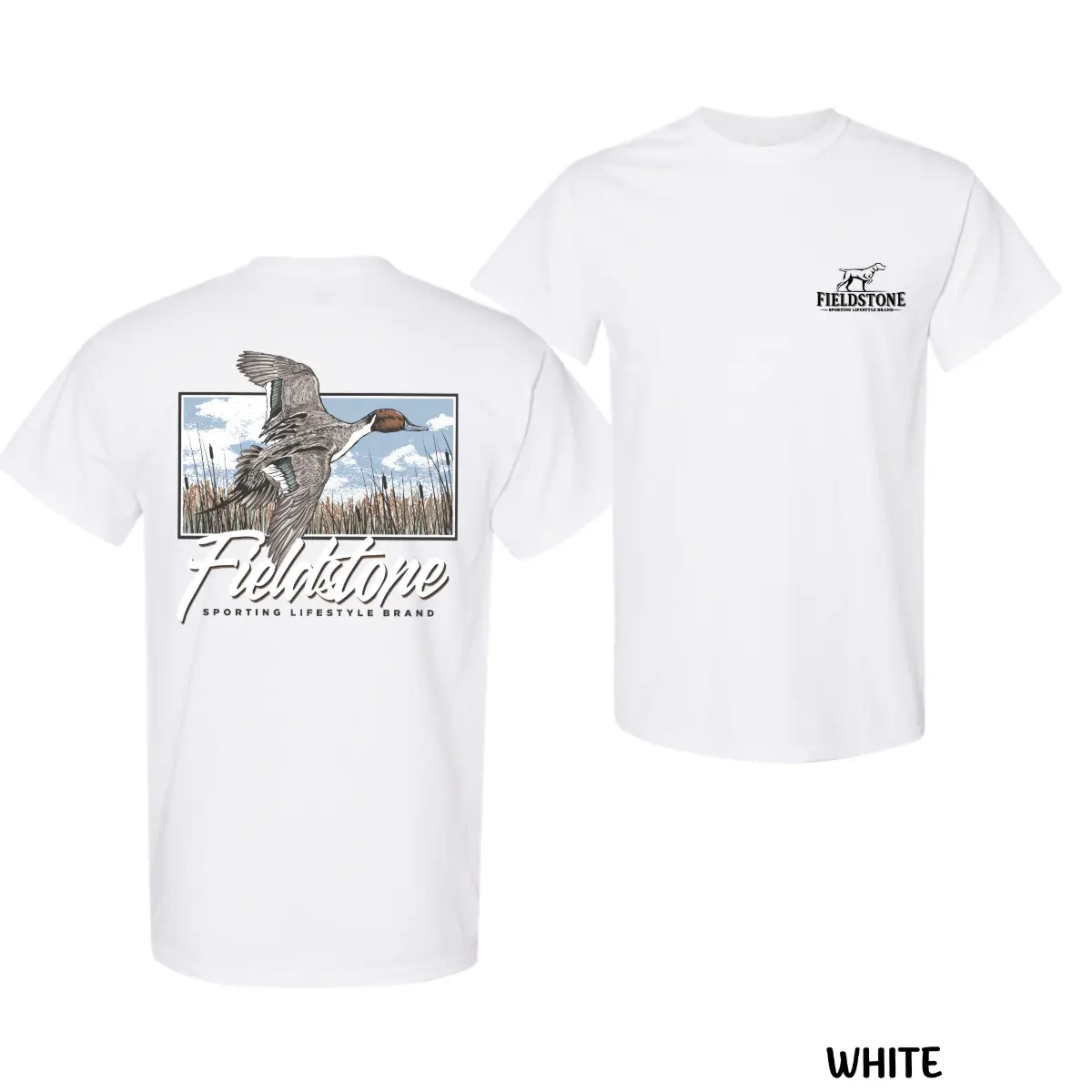 Southern Boy T-Shirt – Fieldstone Duck Hunting Tee, Outdoor Lifestyle Shirt Featuring Flying Waterfowl & Scenic Marshland, Ideal Summer Outfit for Hunters & Southern Sportsmen
