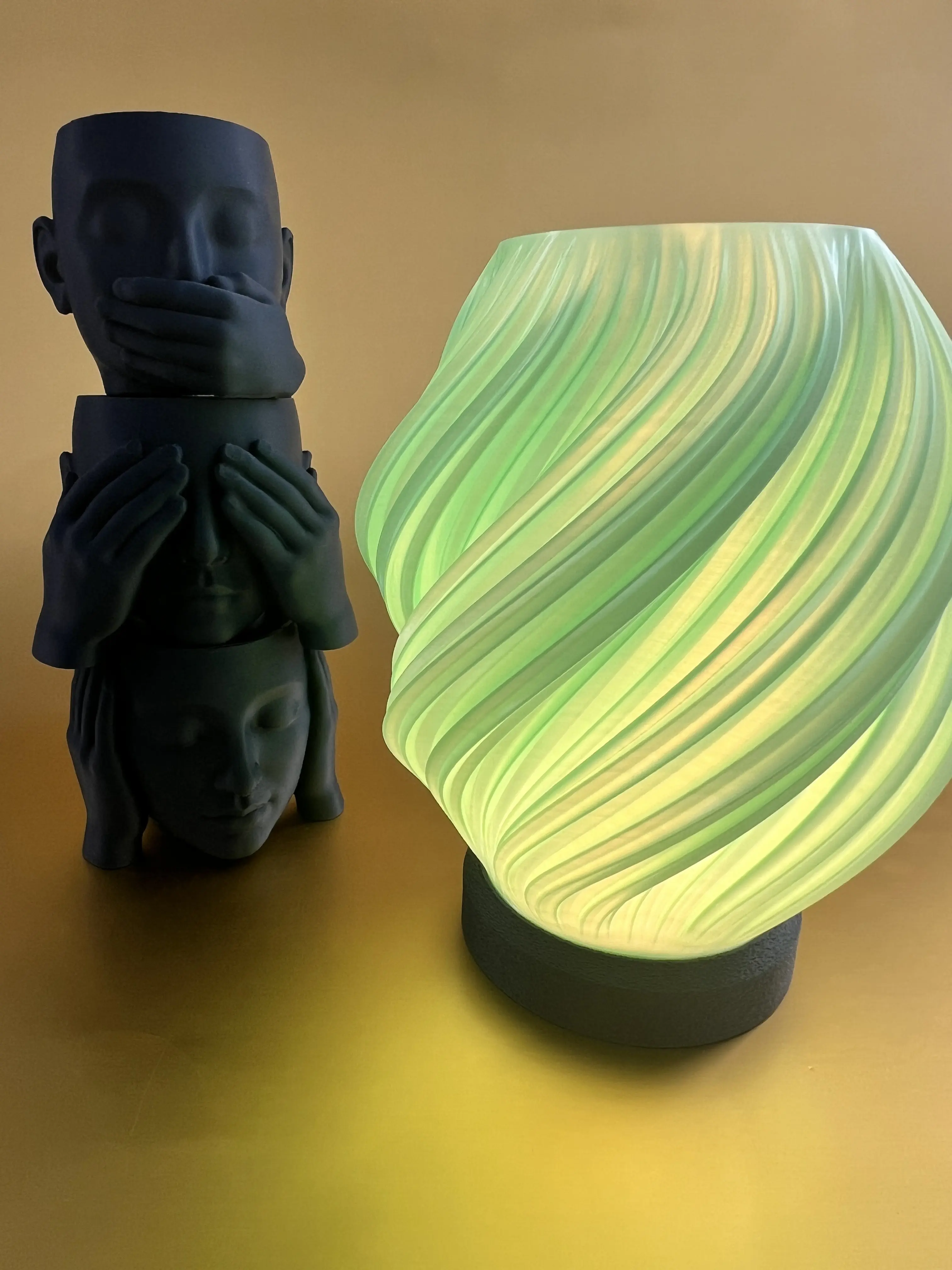 WaveS Table Lamp, Home Decor Table Lamp
