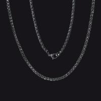 Plated Black-3mm/20inches