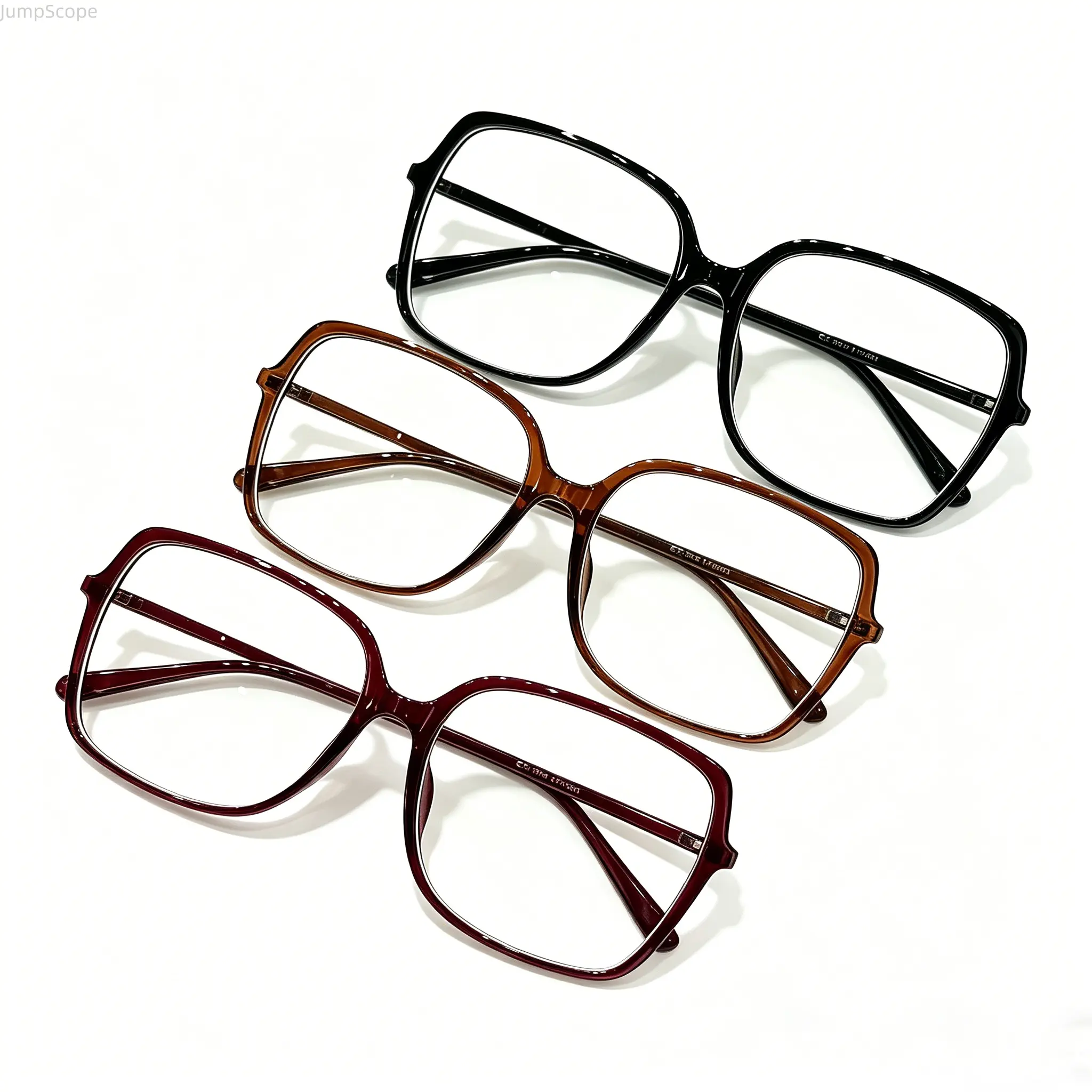 Oversized Square Bluelight Glasses for Women, Stylish Lightweight Frame for Computer Use and Eye Strain Relief, Fashion Accessories, Accessories For Women