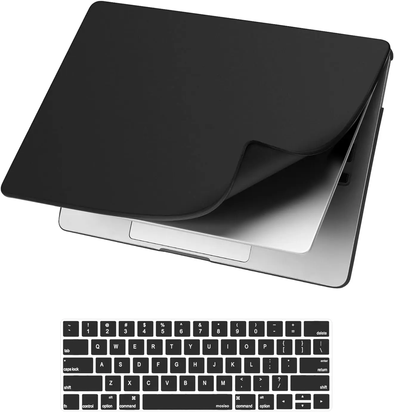 MOSISO Compatible with MacBook Pro 13 inch Case M2 M1 2026-2016, Reduces-Fingerprints Crack-Resistant PP Matte Soft Case&Keyboard Cover A2338 A2251 A2289 A2159 A1989 A1708 A1706