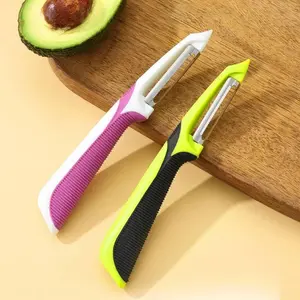 1 Green Peeler, Sharp Peeling Blade, Reusable, Suitable for Household, Dining, Potato Peeler, Kitchen Small Tool