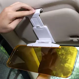 2-in-1 Anti-glare Car Sun Visor, Adjustable Sunshade Extender, Universal Car Interior Accessories for Day & Night Driving