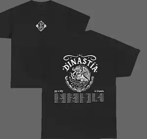 Dinastia Eagle Emblem T-Shirt, Dinastia Merch, Dinastía Tour Dates Tee, Tour 2026 Shirt