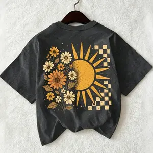 Plus Size Women's Casual Graphic Tee, Street Style Short Sleeve T-Shirt Unisex Womenswear