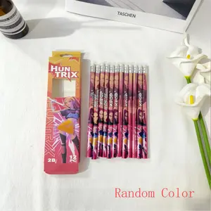 Sketch Drawing 2B Pencils Set 12Pcs Wood Graphite Pencils Ideal for Art Drawing Supplies School Homework Office Notes Art Creation