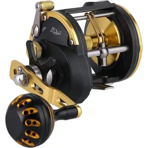 Trolling Reel Saltwater Level Wind Reels, Drag Reels Boat Fishing  Fishing for Sea Bass Grouper