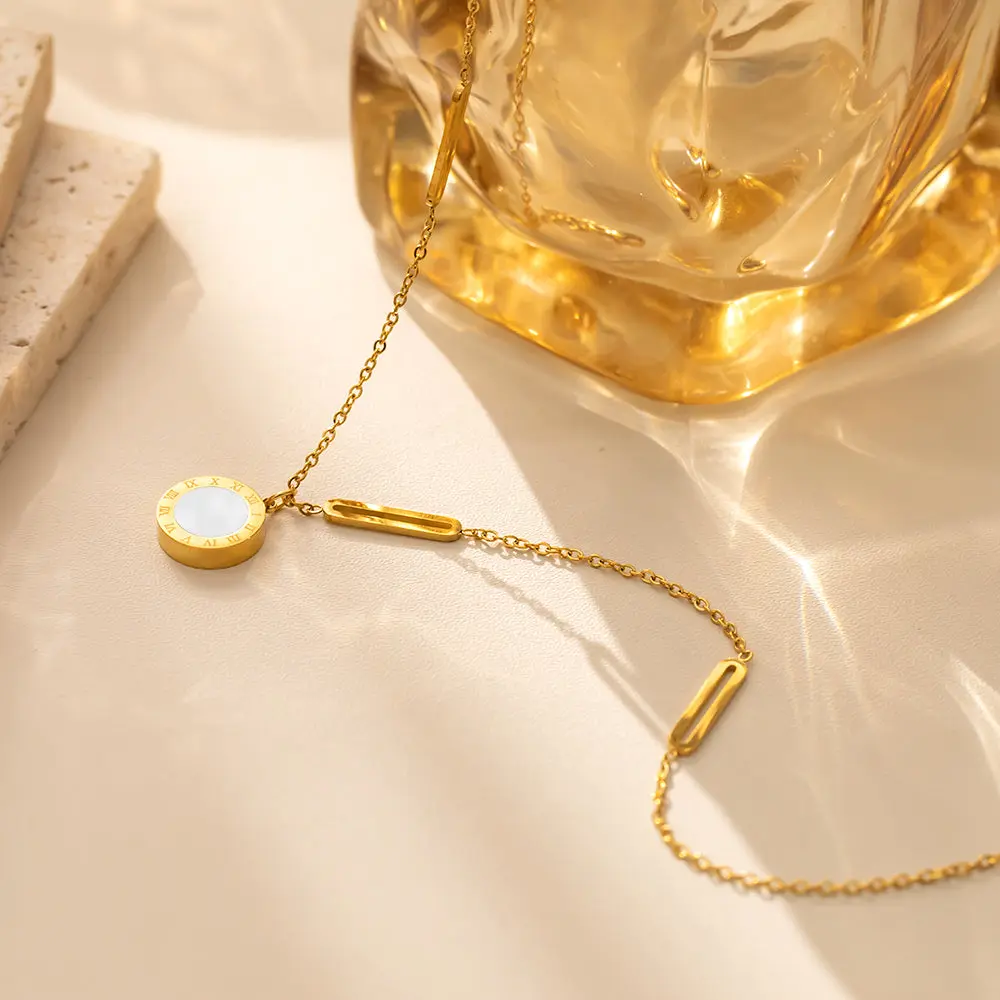 Eclipse Dual-Sided Pendant Necklace | Versatile & Elegant